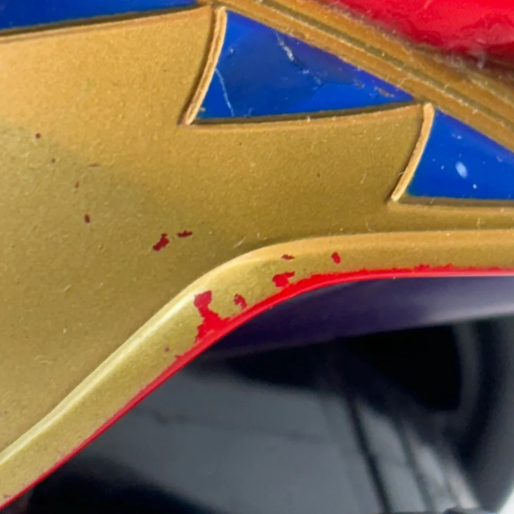 Red Power Ranger on 4 Wheeler Flipping Head 2004 Bandai Rare NO REMOTE CONTROL!
